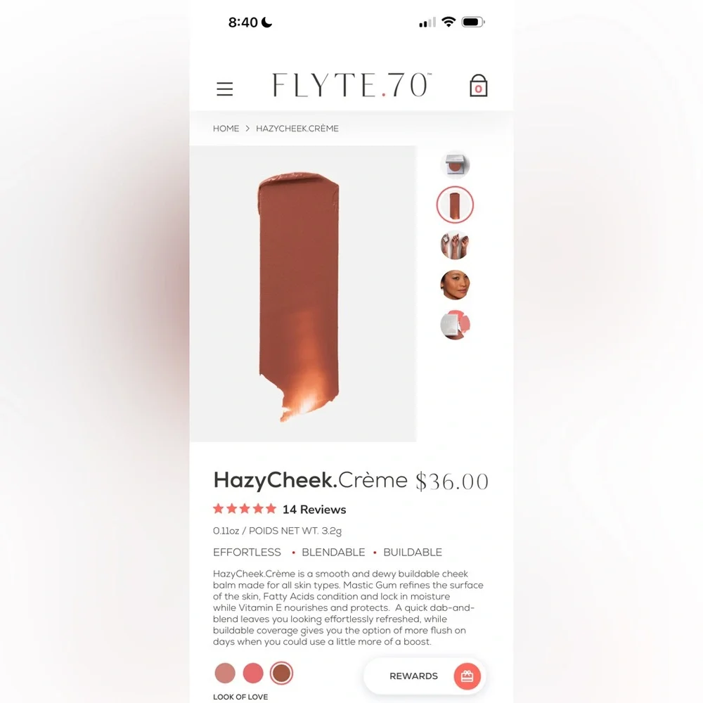 HazyCheek Crème Blush - Terracotta